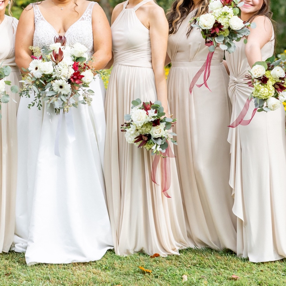 Champagne Bridesmaids Dress